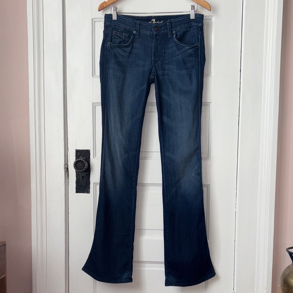 7 FOR ALL MANKIND A POCKET  BOOTCUT JEANS - Picture 2 of 8